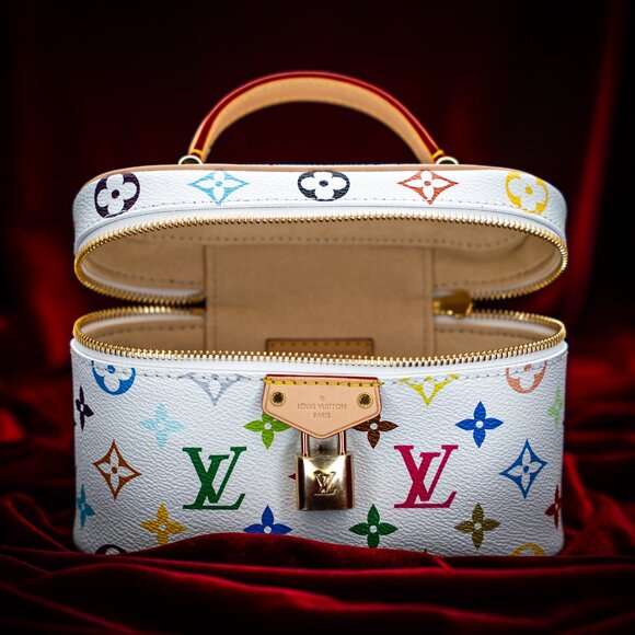 Louis Vuitton x Takashi Murakami Vanity Chain Pouch M13662 LV x TM BNIB - Picture 8 of 16